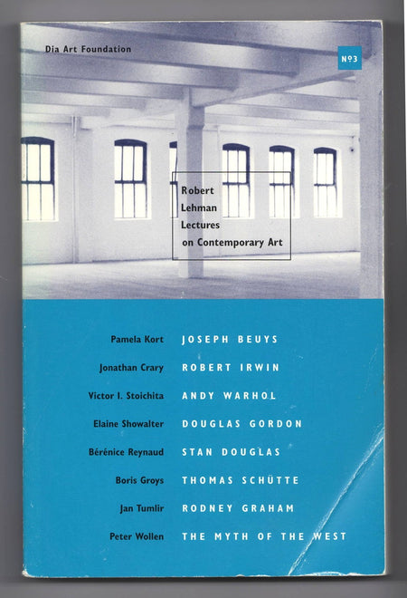 Robert Lehman Lectures On Contemporary Art No. 3