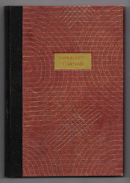 Bookbinding Materials and Techniques, 1700-1920 by Margaret Lock