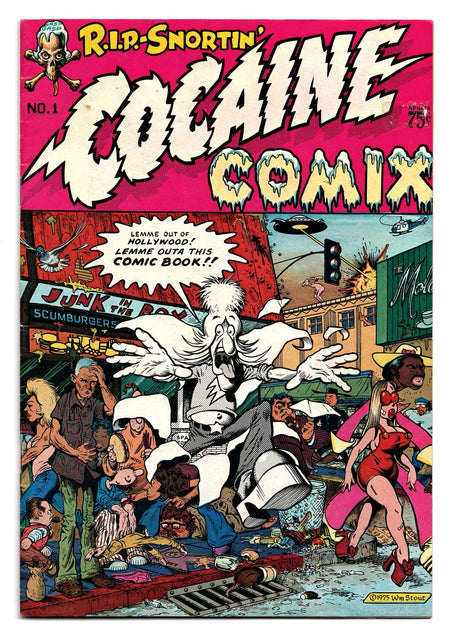 Cocaine Comix No. 1 by Rich Chidlaw and George Di Caprio