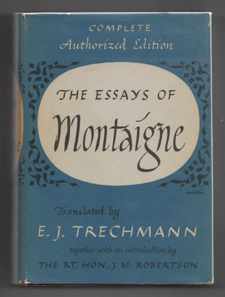 The Essays of Montaigne Volume 1