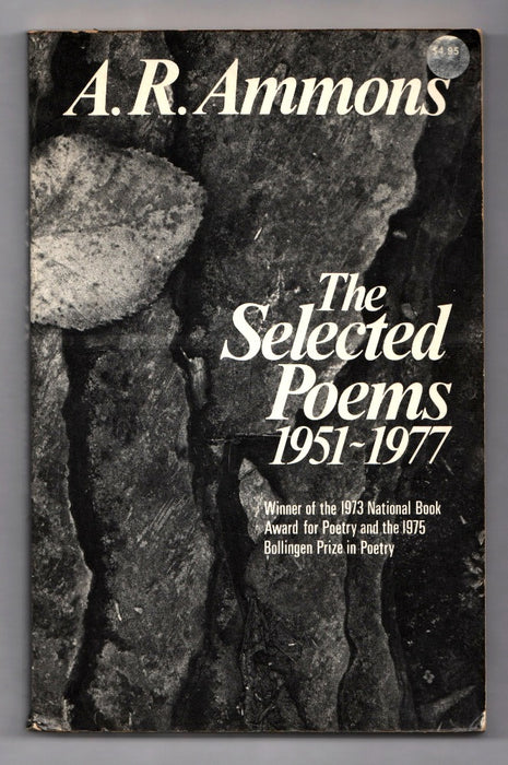 A.R. Ammons: The Selected Poems: 1951-1977 by A.R. Ammons