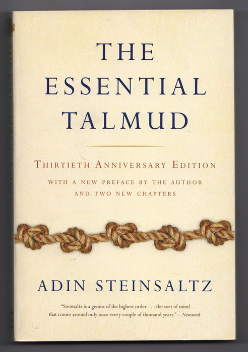 The Essential Talmud by Adin Even-Israel Steinsaltz