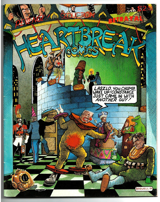 Heartbreak Comics by David Boswell