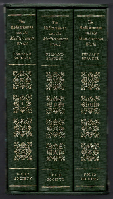 The Mediterranean and the Mediterranean World in the Age of Philip II by Fernand Braudel [Folio Society]