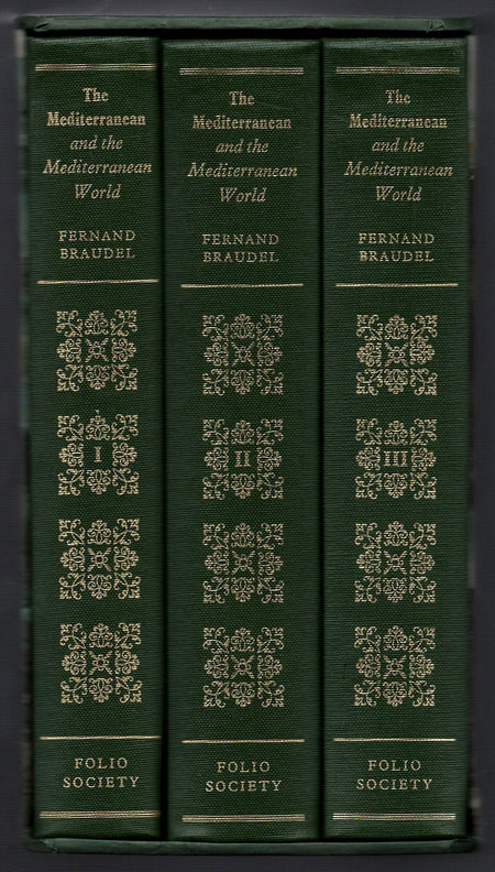 The Mediterranean and the Mediterranean World in the Age of Philip II by Fernand Braudel [Folio Society]