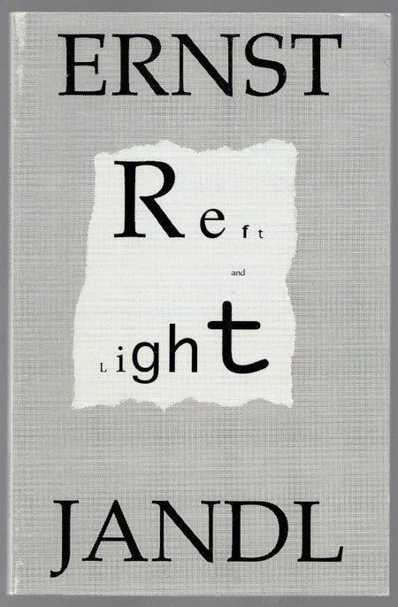 Reft and Light by Ernst Jandl