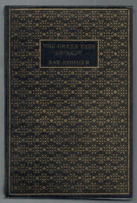 The Green Eyes of Bast by Sax Rohmer